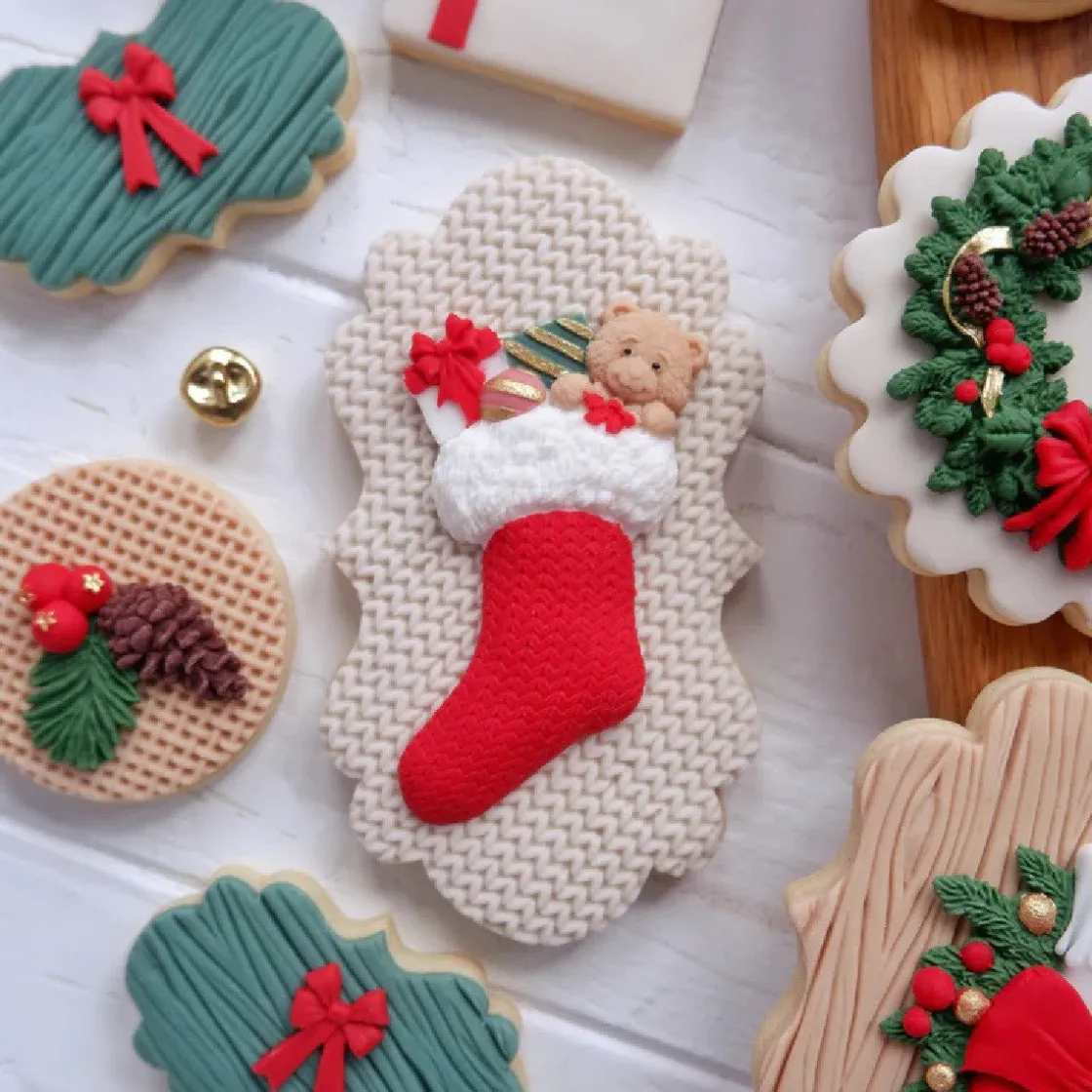 Katy Sue Mold Kerstsok* Molds