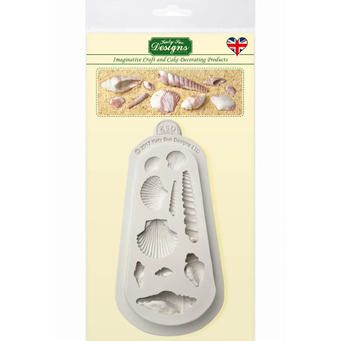 Katy Sue Mold Schelpen* Molds