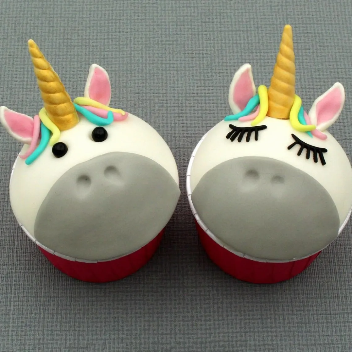 Katy Sue Mold Unicorn Oren, Hoorn & Wimpers* Molds