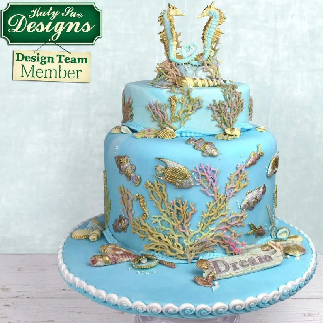 Katy Sue Mold Vis Zeewier en Koraal* Molds