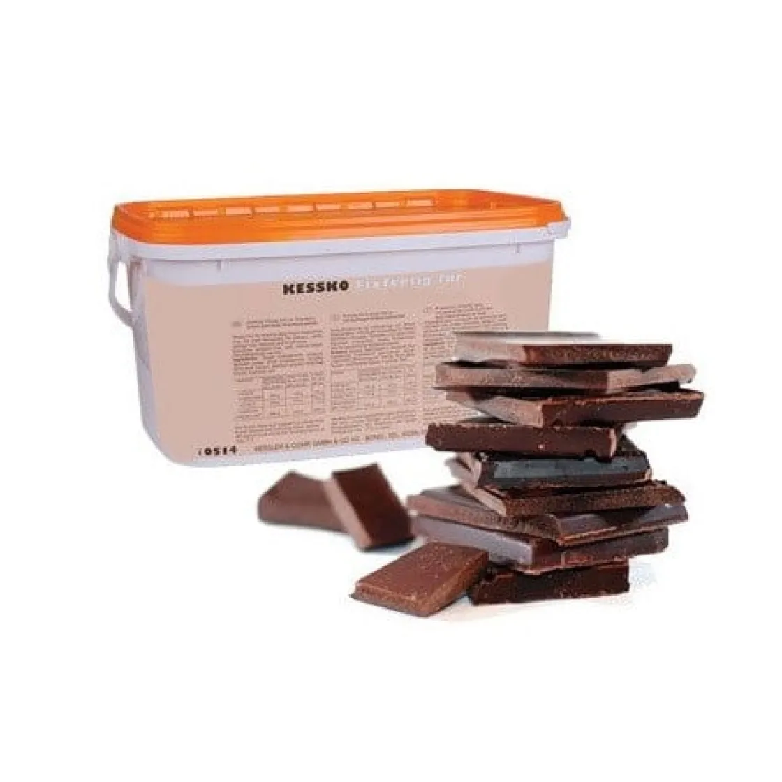 Kessko Bavaroisepoeder Chocolade 3kg* Dessertmixen|Bavarois