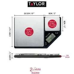 Kitchen Craft Dubbele Precisie Weegschaal 5kg* Meten En Wegen|Weegschalen