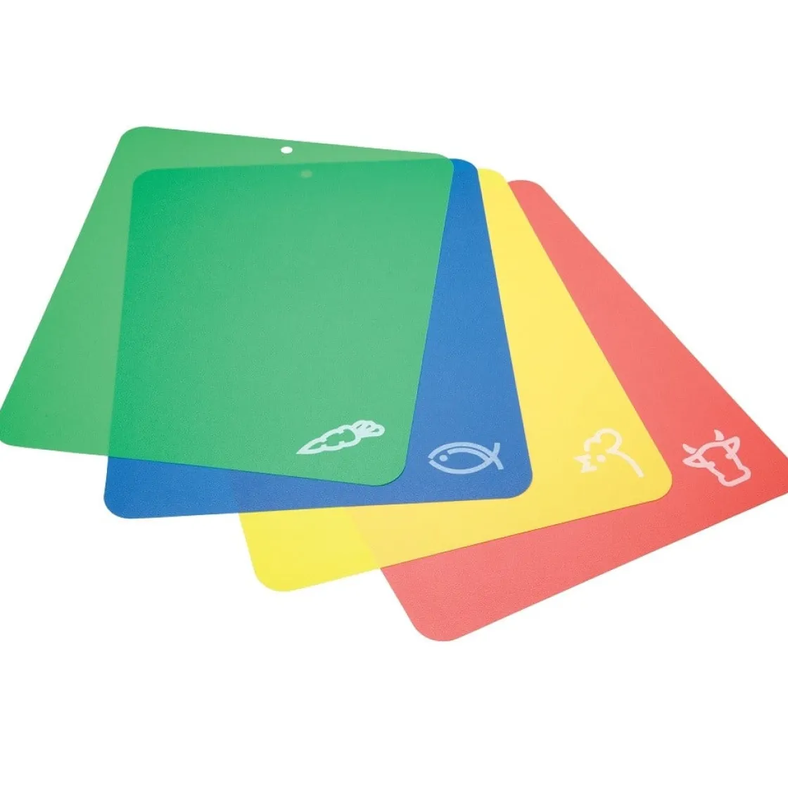 Kitchen Craft Flexibele Snijplank Set/4* Snij Toebehoren