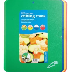 Kitchen Craft Flexibele Snijplank Set/4* Snij Toebehoren