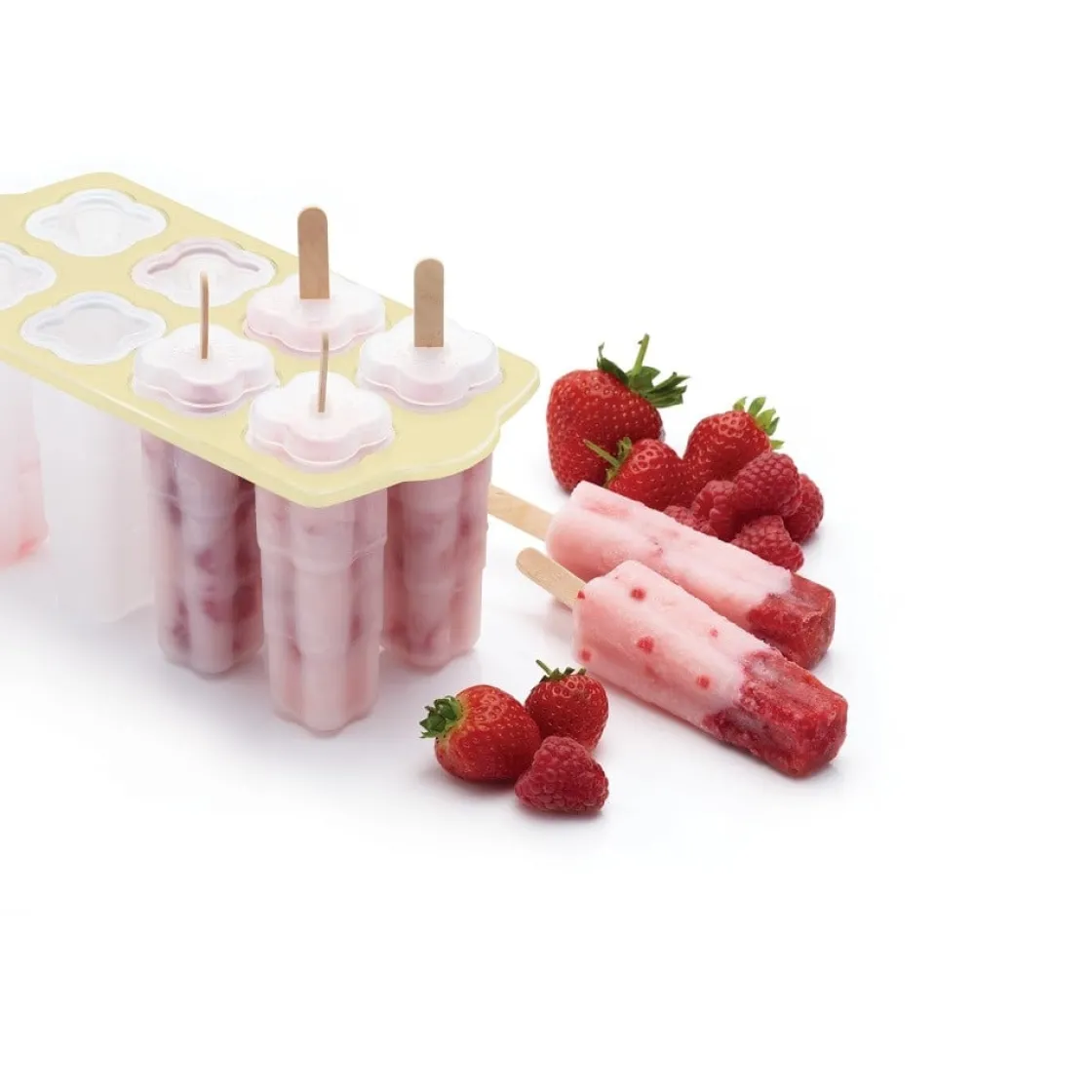 Kitchen Craft IJsvorm voor 8 IJsjes (incl 16 ijsstokjes)* Ijs En Dessert Vormen