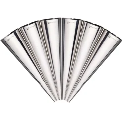 Kitchen Craft Roomhoornpennen 14cm Set/6* Dessertringen|Speciale Bakvormen