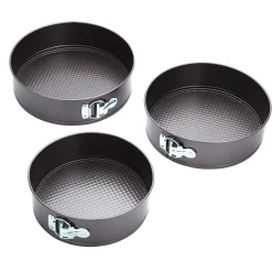 Kitchen Craft Springvormen Ø22-24-26cm Set/3* Ronde Bakvormen