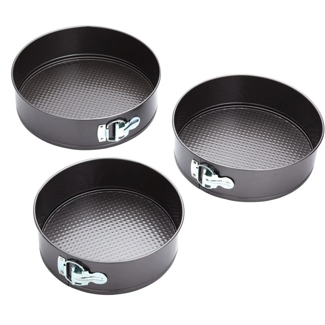 Kitchen Craft Springvormen Ø22-24-26cm Set/3* Ronde Bakvormen