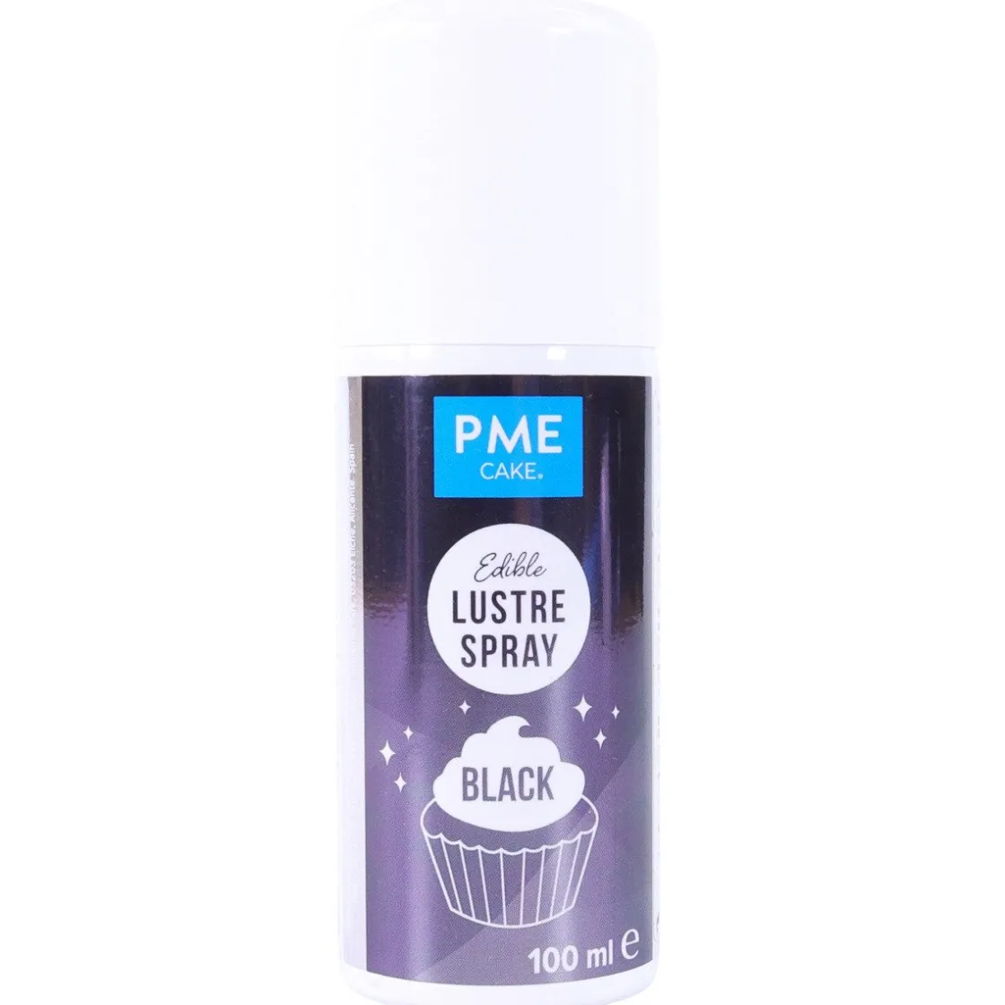 PME Kleurspray Lustre Spray Zwart 100ml* Spray Kleurstoffen
