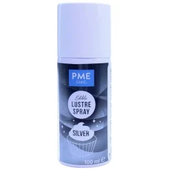 PME Kleurspray Lustre Spray Zilver 100ml* Spray Kleurstoffen