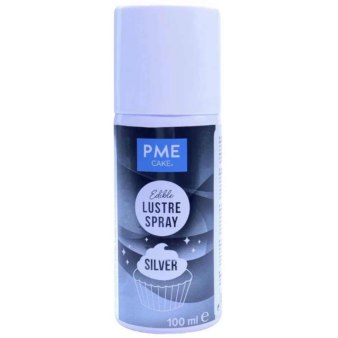 PME Kleurspray Lustre Spray Zilver 100ml* Spray Kleurstoffen