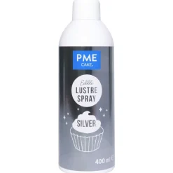 PME Kleurspray Lustre Spray Zilver 400ml* Spray Kleurstoffen