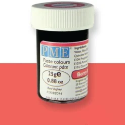 PME Kleurstof gel Berry Red 25 gram* Gel Kleurstoffen