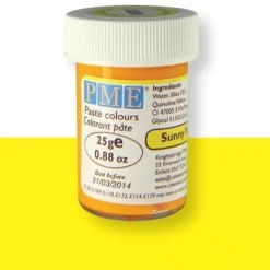 PME Kleurstof gel Sunny Yellow 25 gram* Gel Kleurstoffen