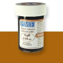 PME Kleurstof gel Teddy Bear Brown 25 gram* Gel Kleurstoffen