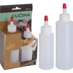 Overig Knijpflesjes Garneren Set/2* Maatbekers En Emmers