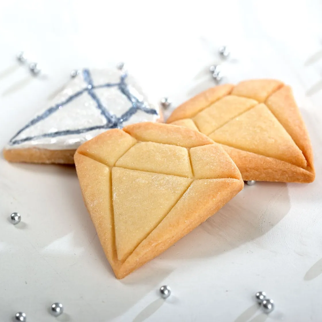 Decora Koekjes Uitsteker Diamant* Figuur Stekers