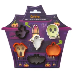 Decora Koekjes Uitsteker Halloween Set 6-delig* Figuur Stekers