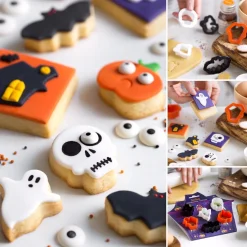 Decora Koekjes Uitsteker Halloween Set 6-delig* Figuur Stekers