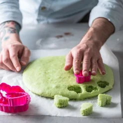 Decora Koekjes Uitsteker Hart Gekarteld Set/4* Figuur Stekers