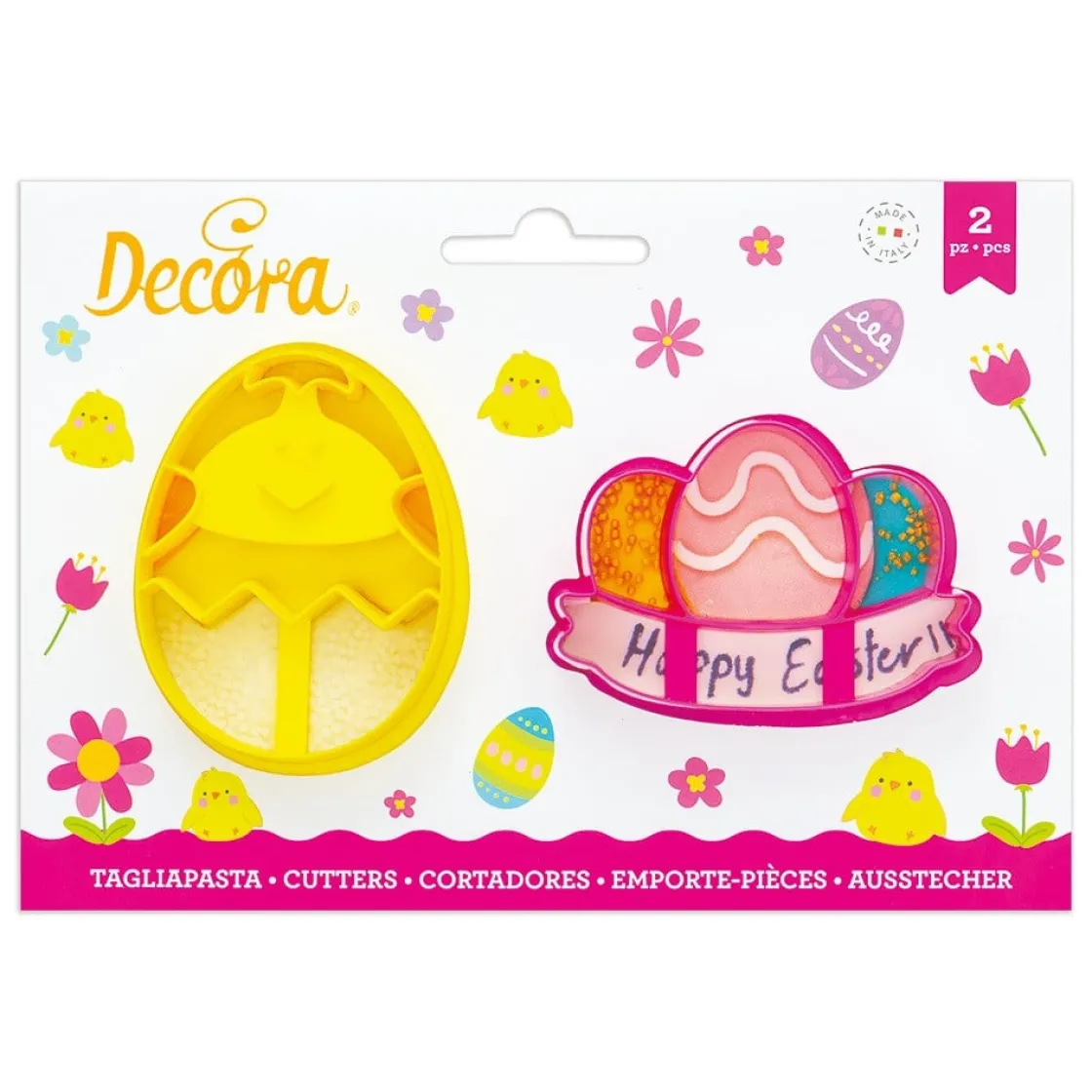 Decora Koekjes Uitsteker Kip en Ei*** Figuur Stekers