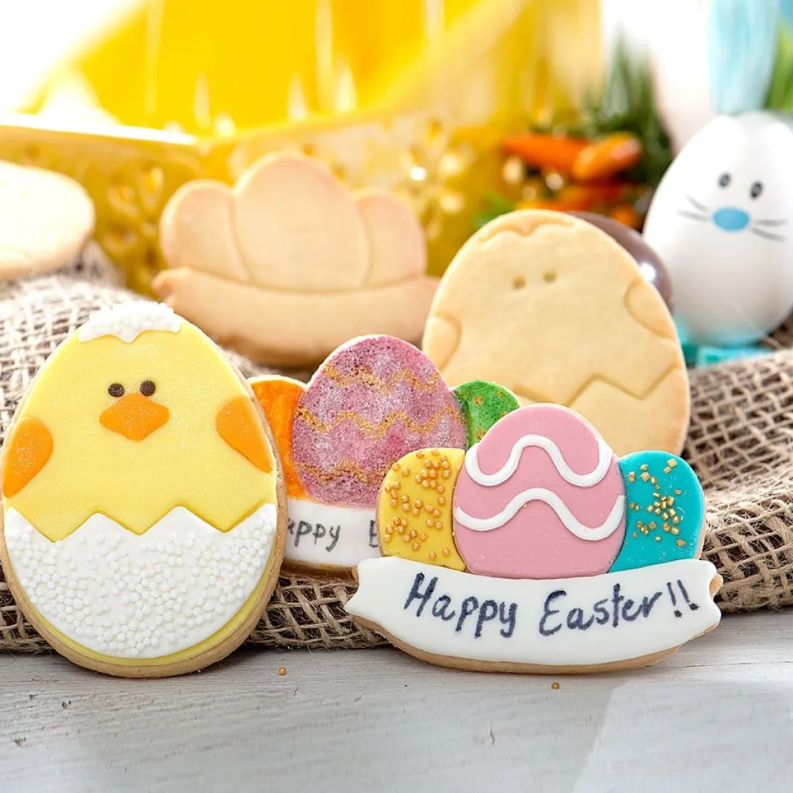 Decora Koekjes Uitsteker Kip en Ei*** Figuur Stekers