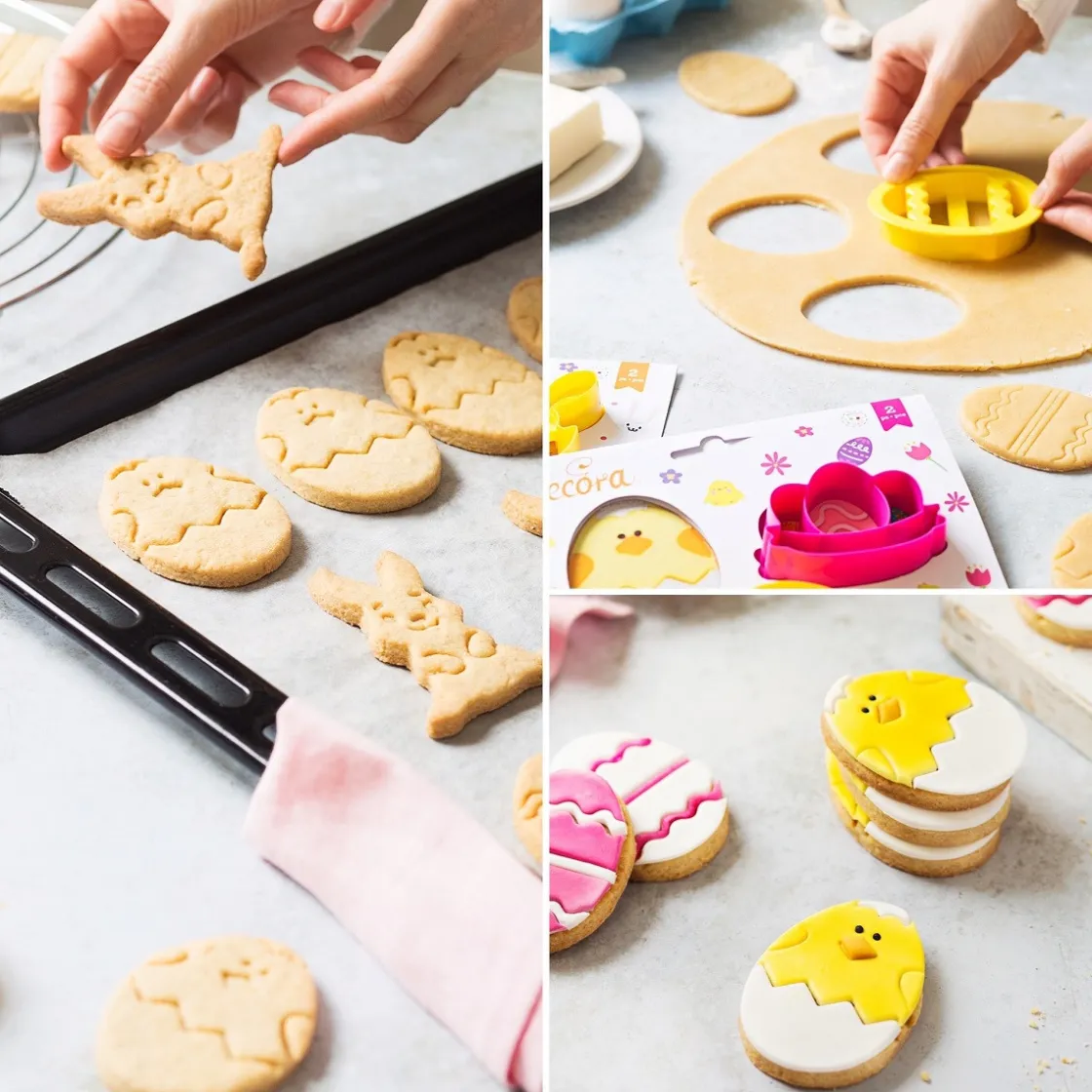 Decora Koekjes Uitsteker Kip en Ei*** Figuur Stekers