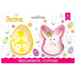 Decora Koekjes Uitsteker Konijn en Ei* Figuur Stekers