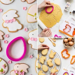 Decora Koekjes Uitsteker Konijn en Ei* Figuur Stekers