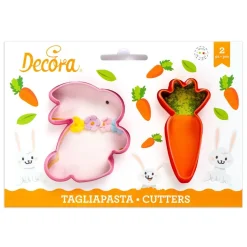 Decora Koekjes Uitsteker Konijn en Wortel* Figuur Stekers