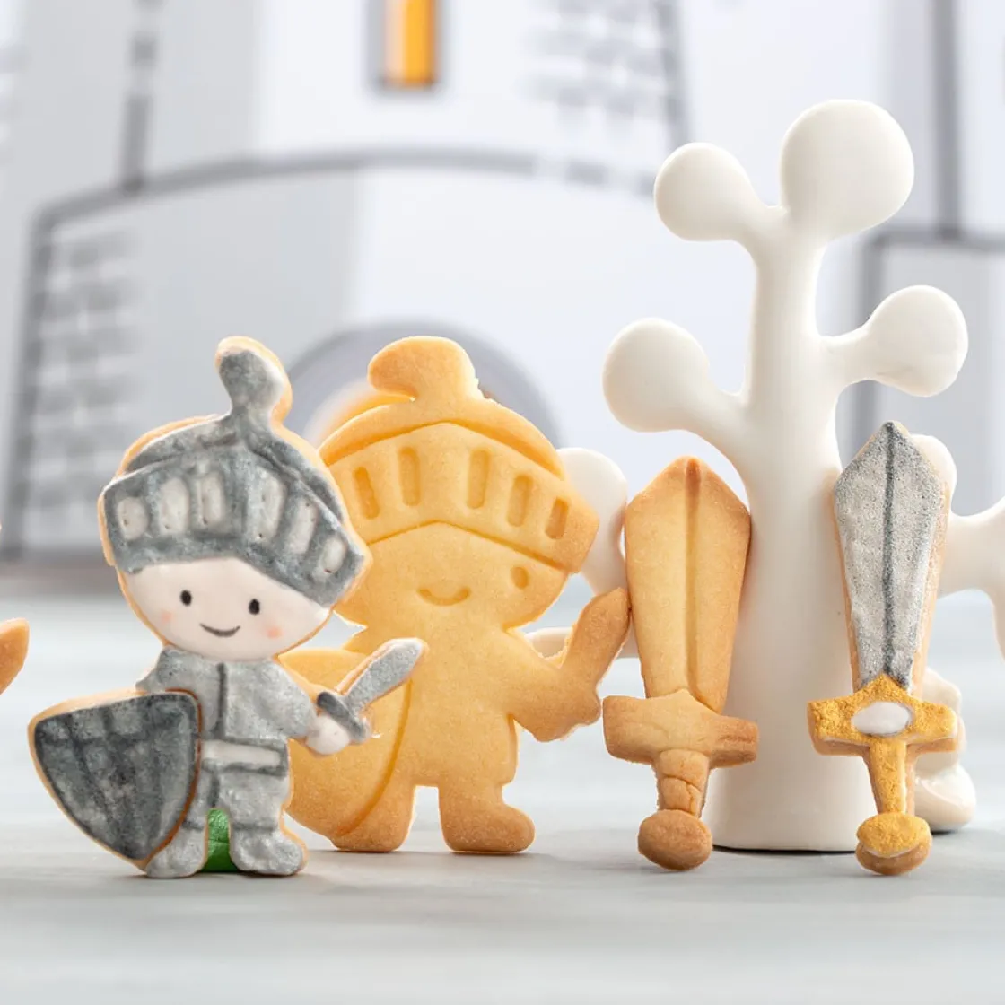 Decora Koekjes Uitsteker Ridder en Zwaard* Figuur Stekers