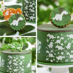 Decora Koekjes Uitsteker Set Dino's 2-delig* Figuur Stekers