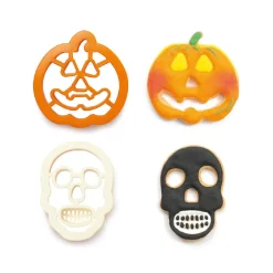 Decora Koekjes Uitsteker Set Doodshoofd & Pompoen Halloween* Figuur Stekers