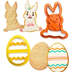 Decora Koekjes Uitstekers Paashaas en Ei* Figuur Stekers