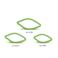 Decora Koekjes Uitstekerset Lange Bladeren 3st.* Bloem En Blad Stekers