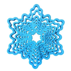 Decora Koekjes Uitstekerset Sneeuwvlokken 8-delig*** Figuur Stekers