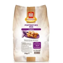 Koopmans Professional Koopmans Prof. Poffertjesmix 1kg* Banketmixen|Bekijk Alle Mixen