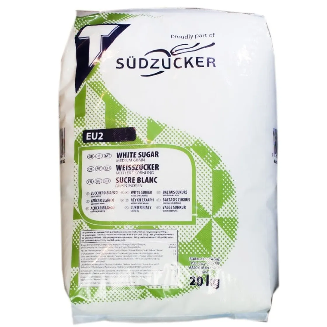 Overig Kristalsuiker Gewone Korrel 20kg* Suikers|Suiker En Zout