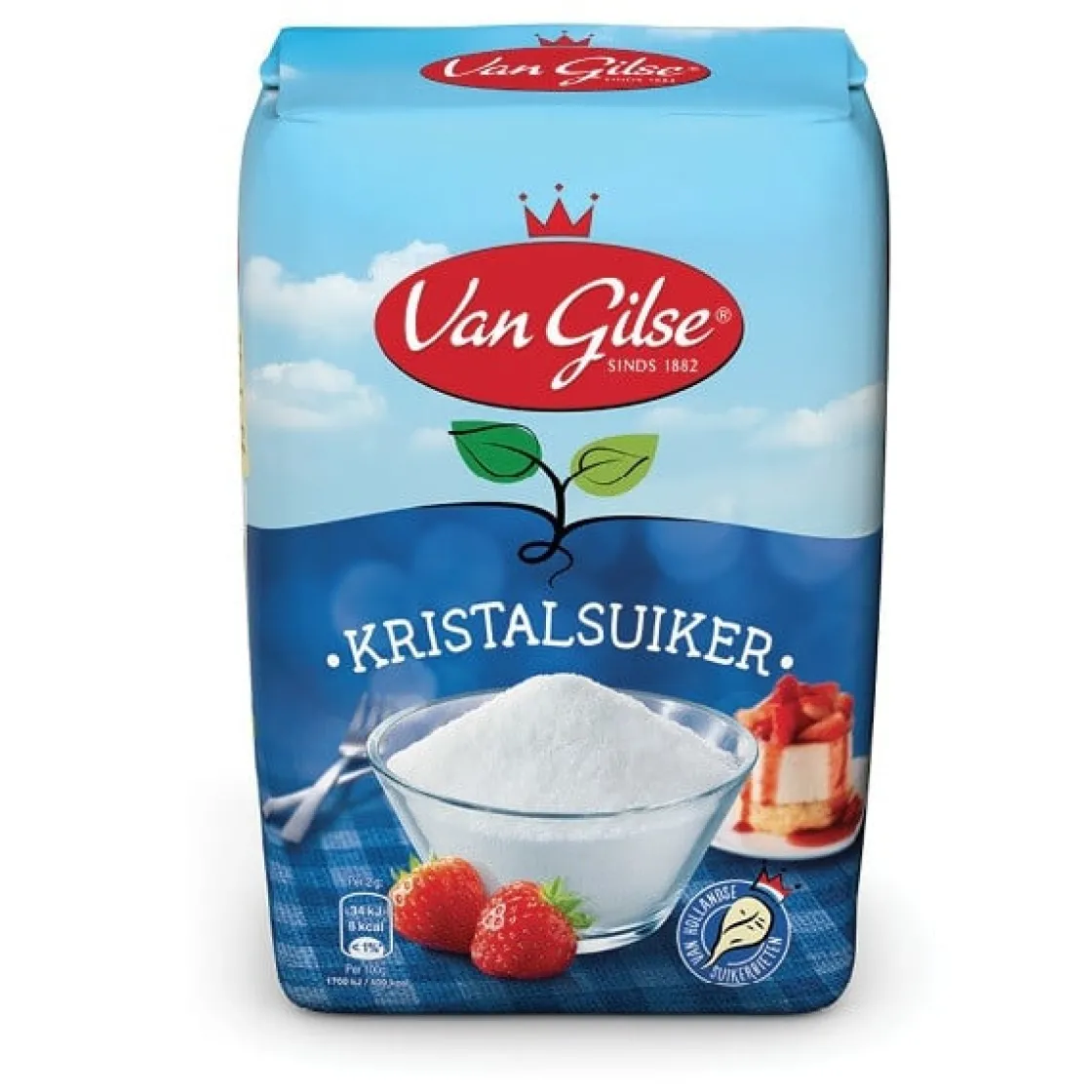 Van Gilse Kristalsuiker 1kg* Suikers|Suiker En Zout