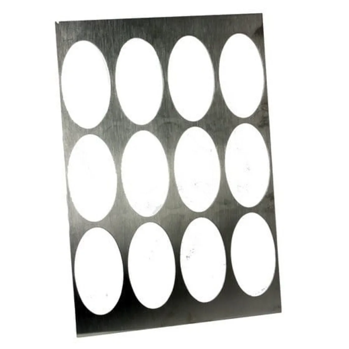 Logo-galettes sjabloon RVS Ovaal Groot* Logo Galettes|Galettes Vormen