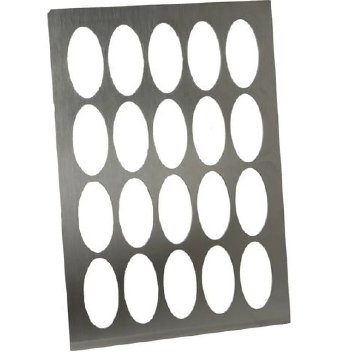 Logo-galettes sjabloon RVS Ovaal Middel* Logo Galettes|Galettes Vormen