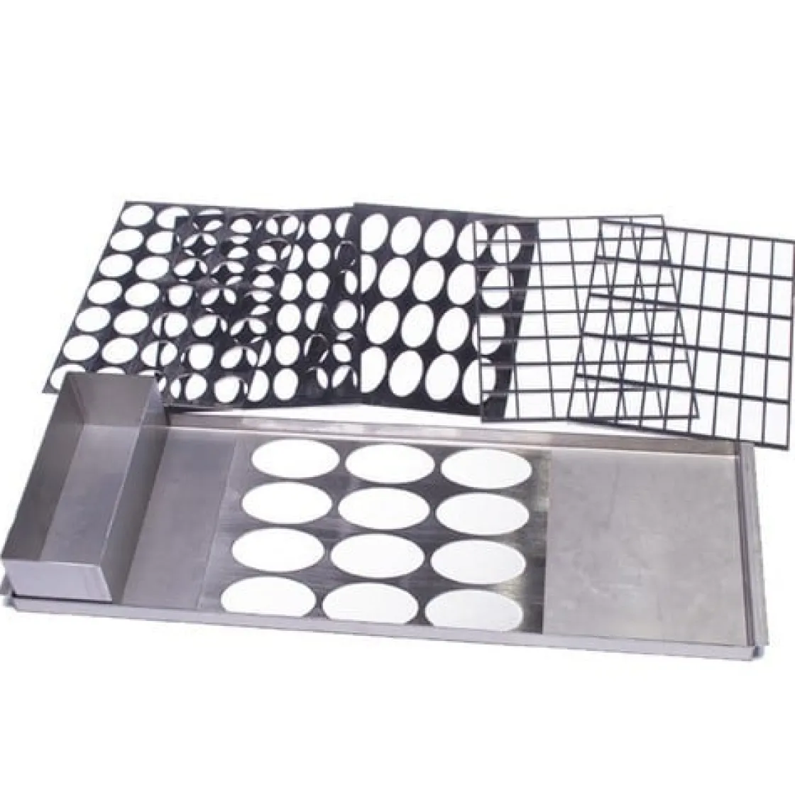 Logo-galettes Strijkbak met 6 sjablonen* Logo Galettes|Galettes Vormen