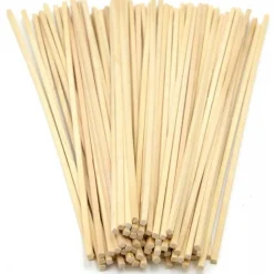 Overig Lollywafelstokjes 38cm 100 stuks* Bakhulpmiddelen