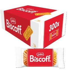 Lotus Biscoff Speculoos Koekjes 300st (per stuk verpakt)* Snoepgoed
