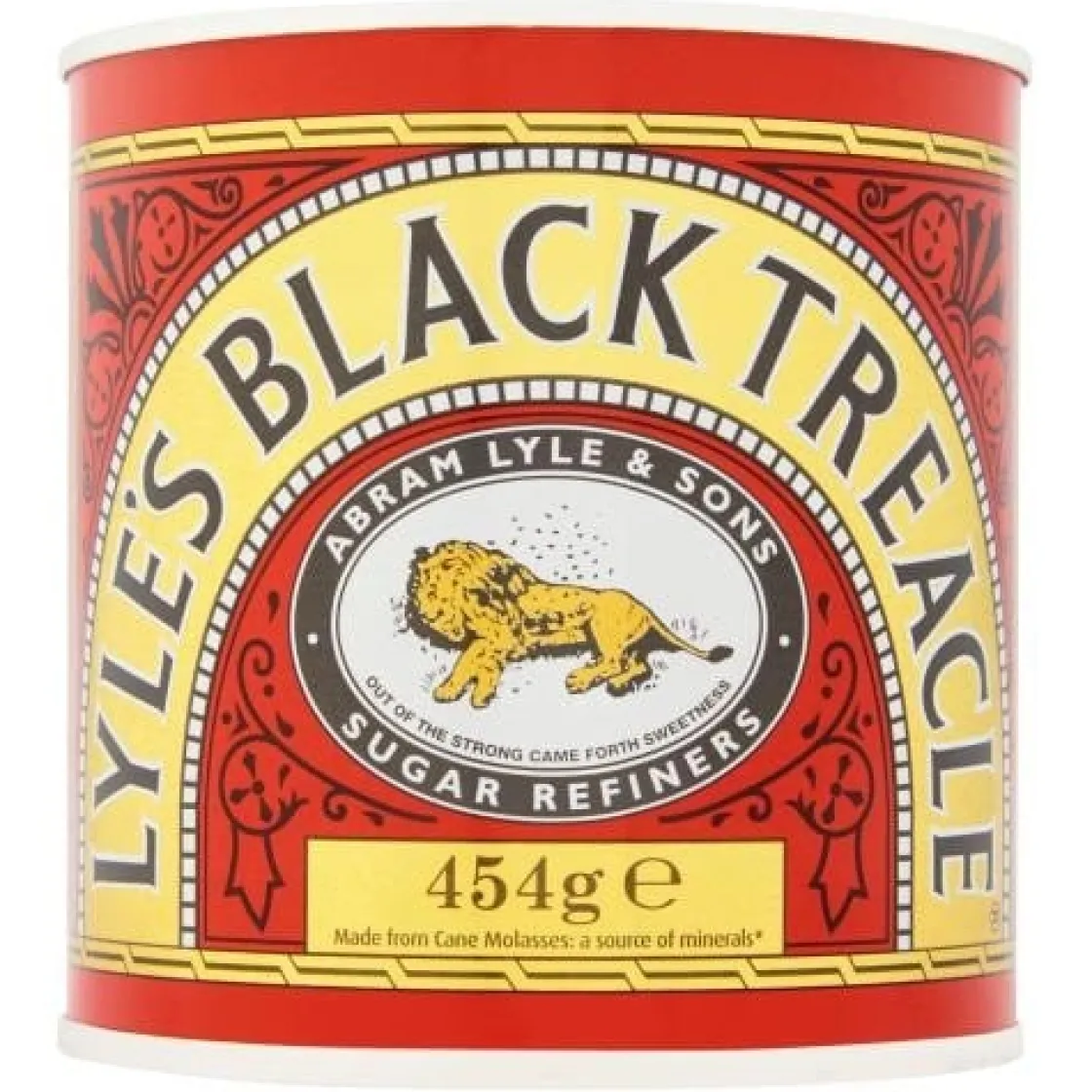 Lyle's Black Treacle (Rietsuikermelasse) Blik 454gr.* Suiker En Zout