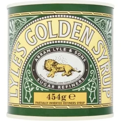 Lyle's Golden Syrup Blik 454gr.* Suiker En Zout|Smaakstoffen