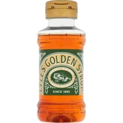 Lyle's Golden Syrup Knijpfles 325gr.* Suiker En Zout|Smaakstoffen