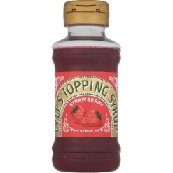 Lyle's Strawberry Syrup Knijpfles 325gr.* Toppings|Toppings