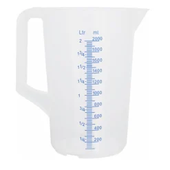 Overig Maatbeker Kunststof, 2 liter* Maatbekers En Emmers