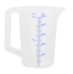 Overig Maatbeker Kunststof, 0,50 liter* Maatbekers En Emmers